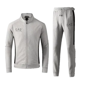 EA EA7 Zip Enclosure Designed Ash Tracksuits