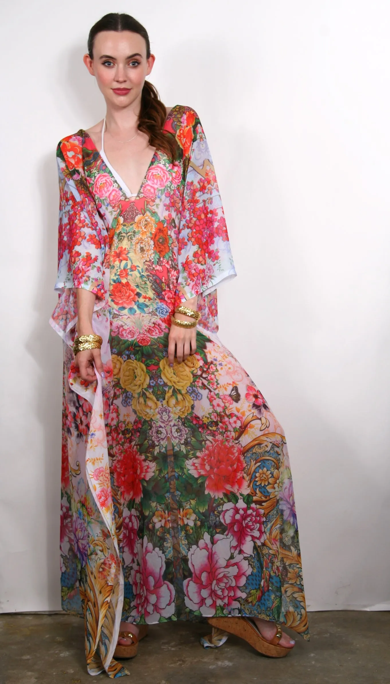 Eden's Garden - Slit Maxi Kaftan