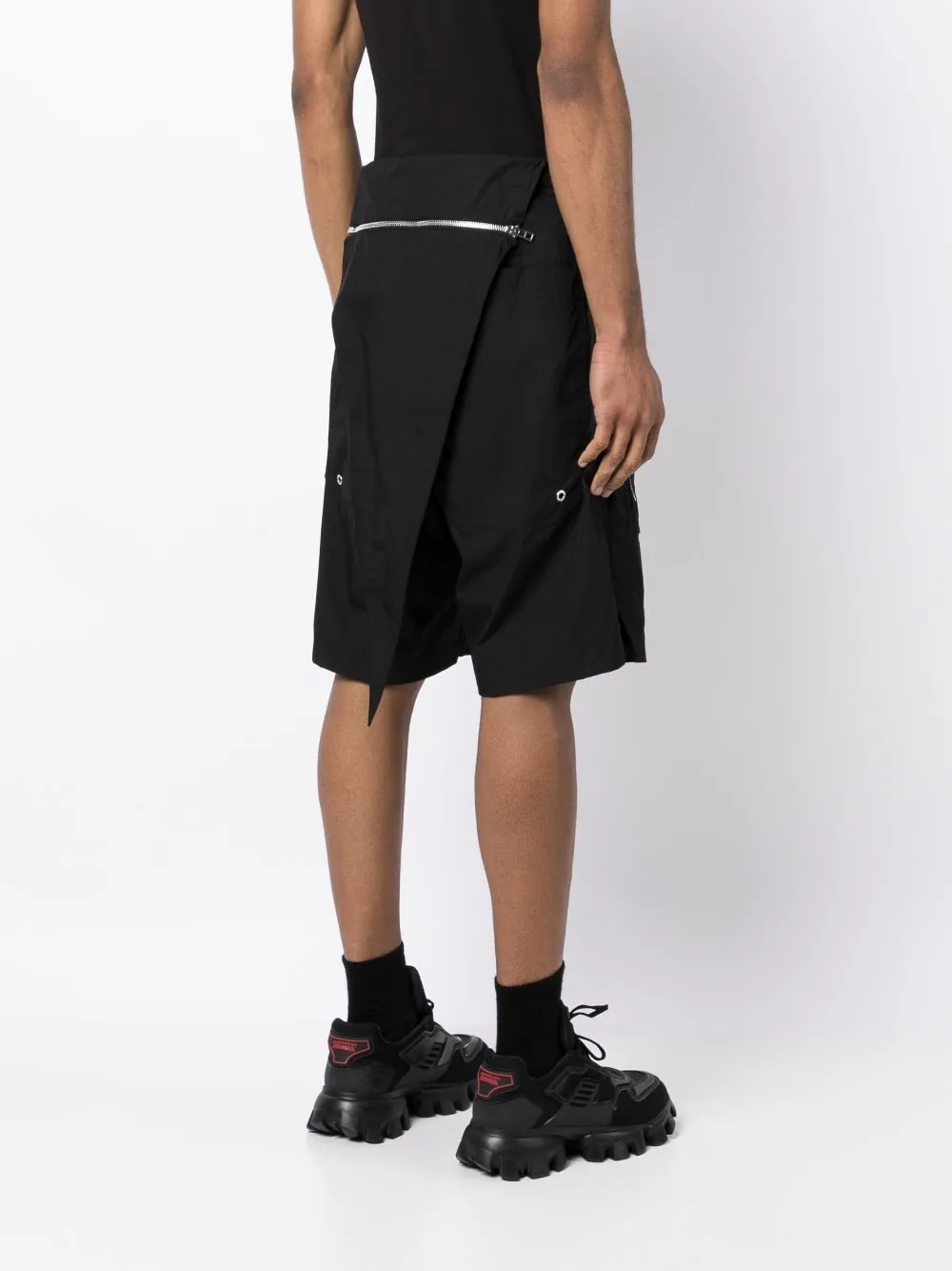 Elasticated Drawstring Track Shorts