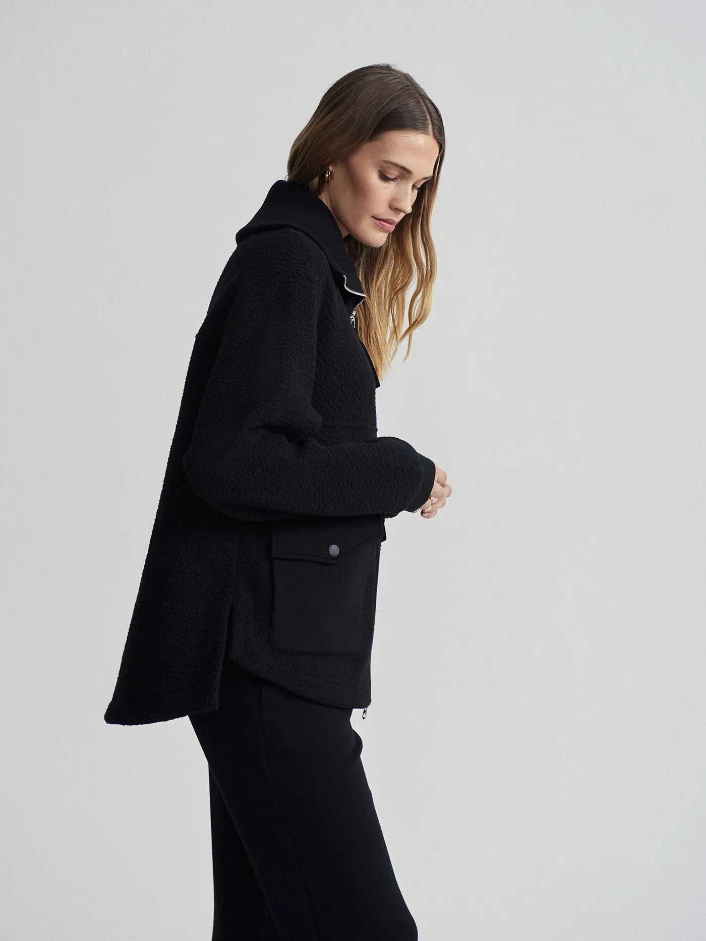 Eleanor Patch Pocket Fleece