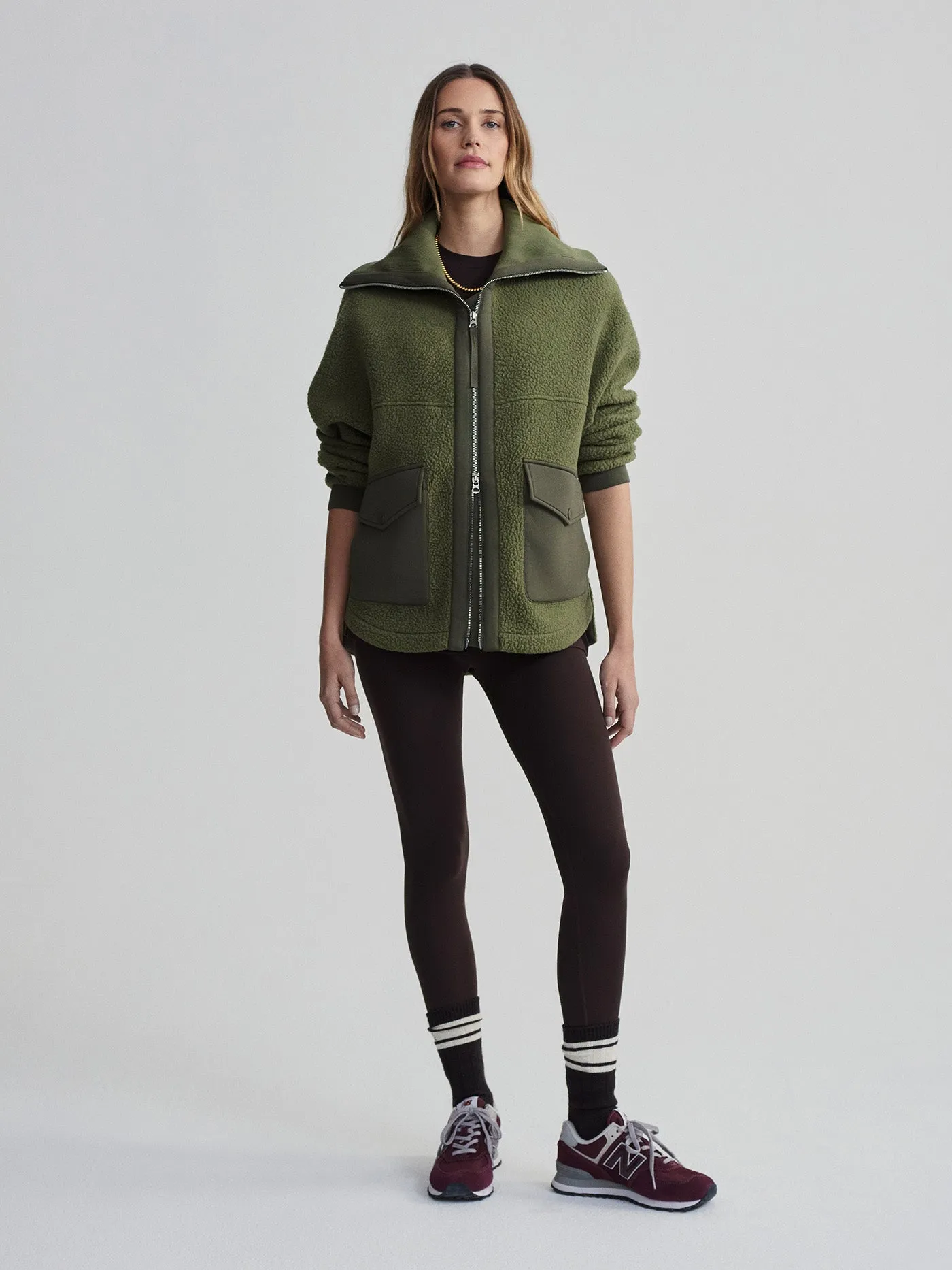 Eleanor Patch Pocket Fleece
