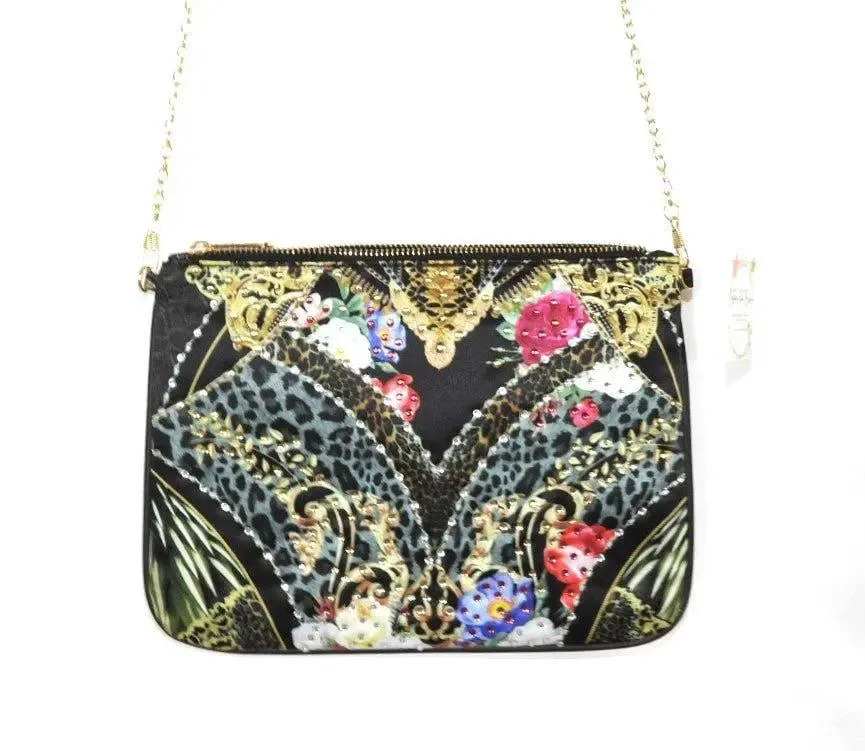Embellished Clutch - Enchanted Rose by Kaftans that Bling