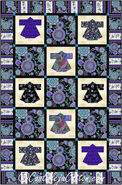 Empress Kimonos Quilt Pattern CJC-47825w  - Wholesale Product