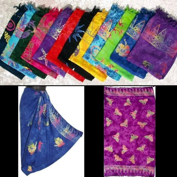 Extra-Long Batik Original Sarongs