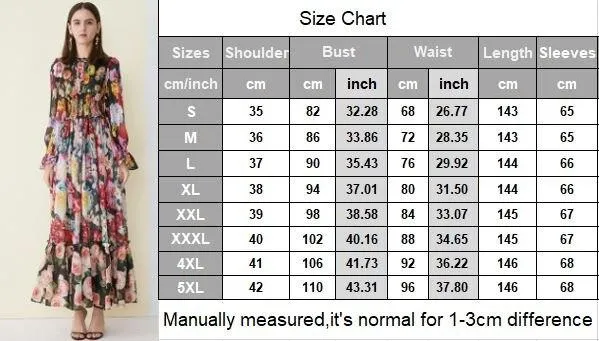 FashionSierra - Floral Printed Ruffles Elegant Designer Casual Holiday Maxi Dresses