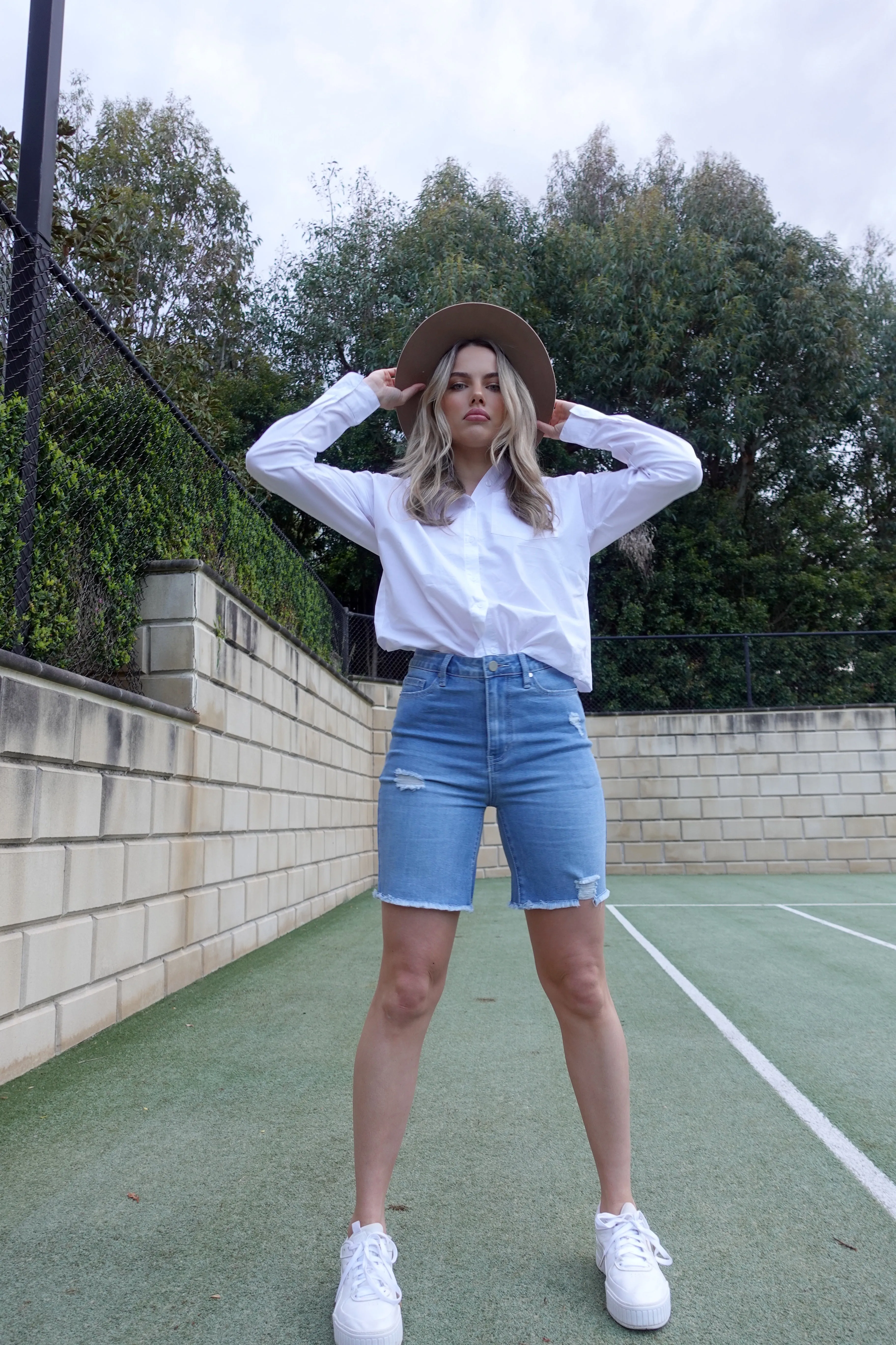 GWEN DENIM SHORT