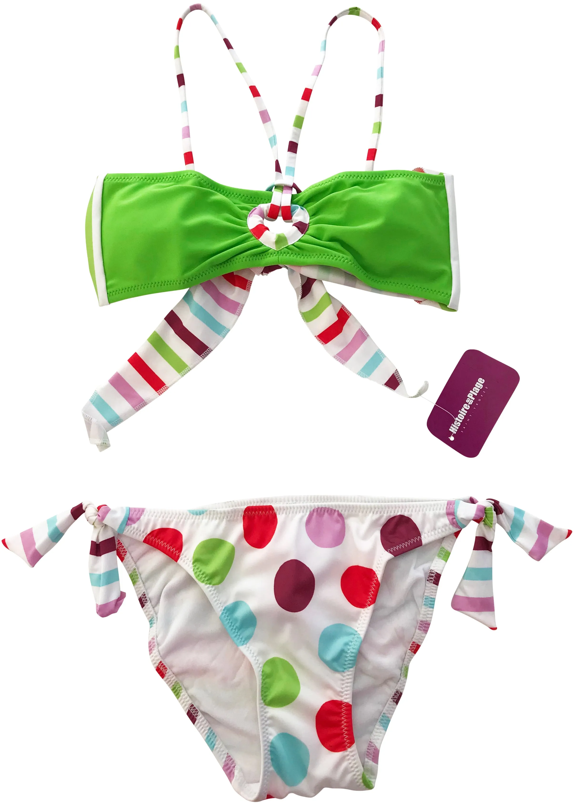 Histoire girls bikinis - lime