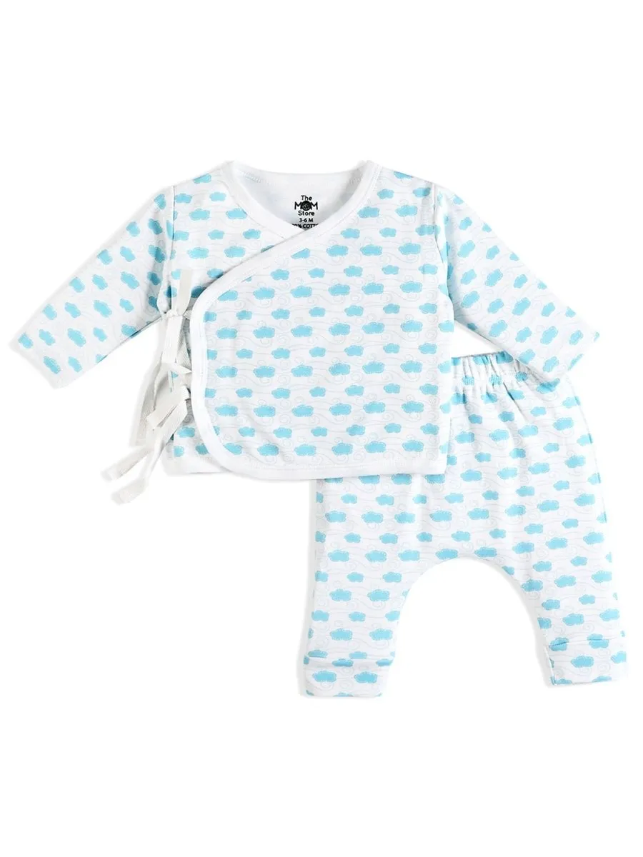 Infant Pajama Set Combo of 2: Happy Cloud-Magic Bow