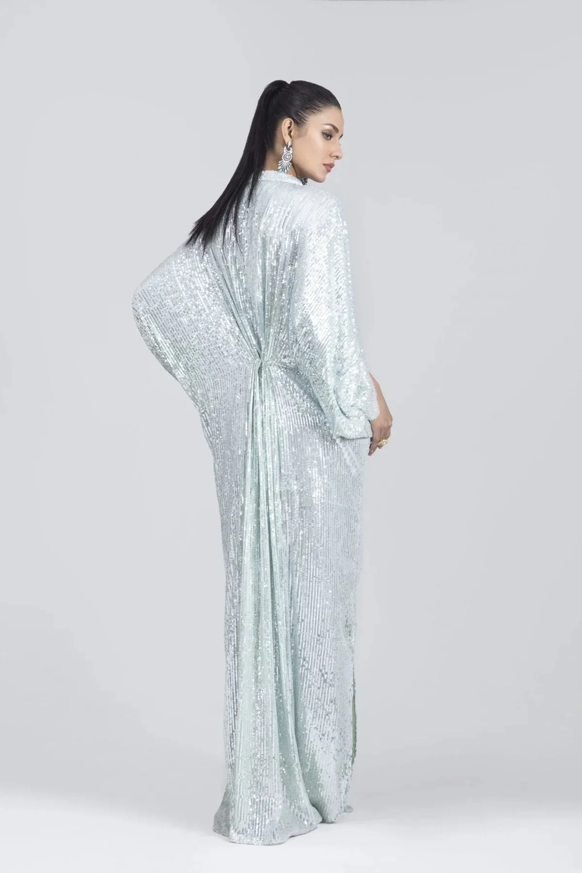 Kaftans - Kf-15227-Mintblue