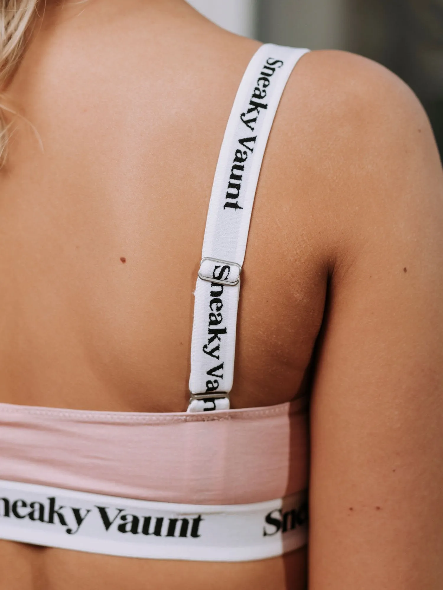 Keyhole Bra - Blush