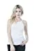 Khanomak Sleeveless Ribbed High Neck Cami Tank Top