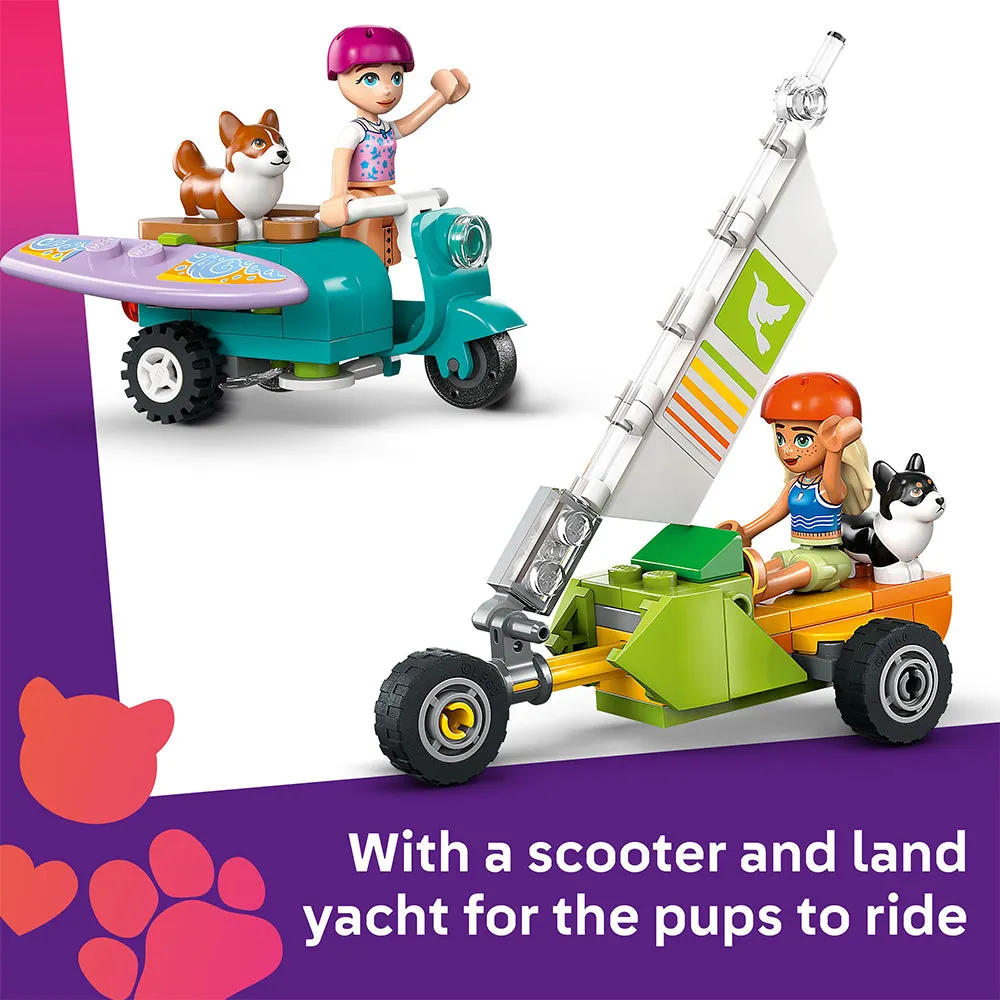 LEGO® Friends Surfing Dogs and Scooter Adventure 42641