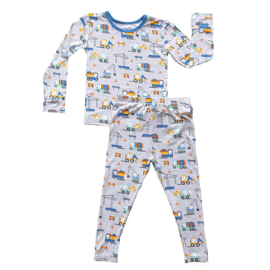 Long-Sleeve Pajama Set Little Diggers