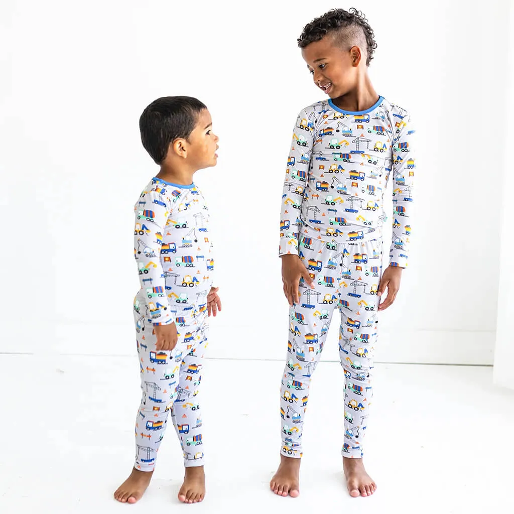 Long-Sleeve Pajama Set Little Diggers