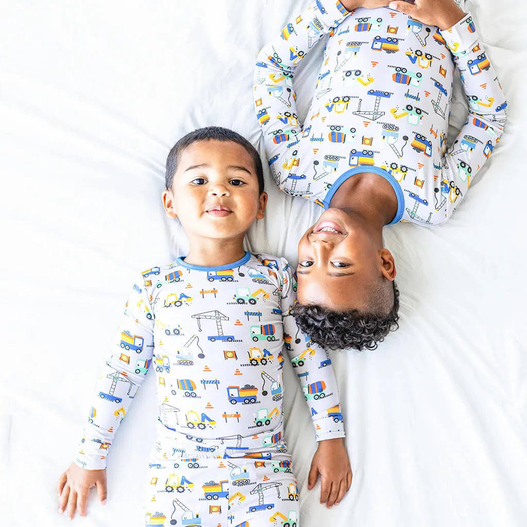Long-Sleeve Pajama Set Little Diggers