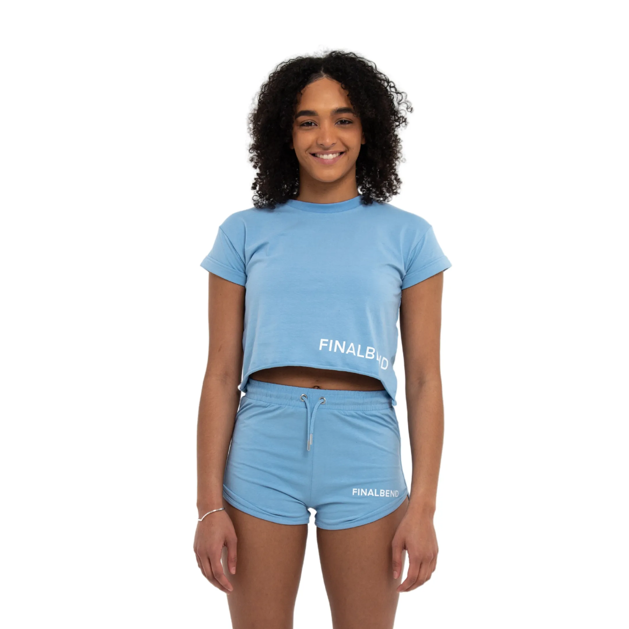 Lounge - Ice Crop Top