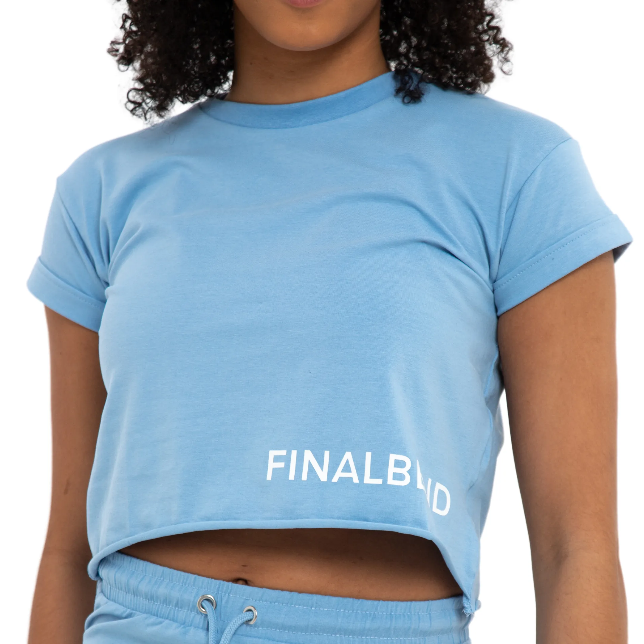 Lounge - Ice Crop Top