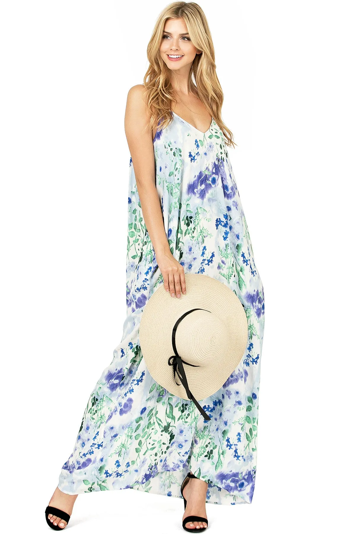 Mellow Floral Maxi Dress