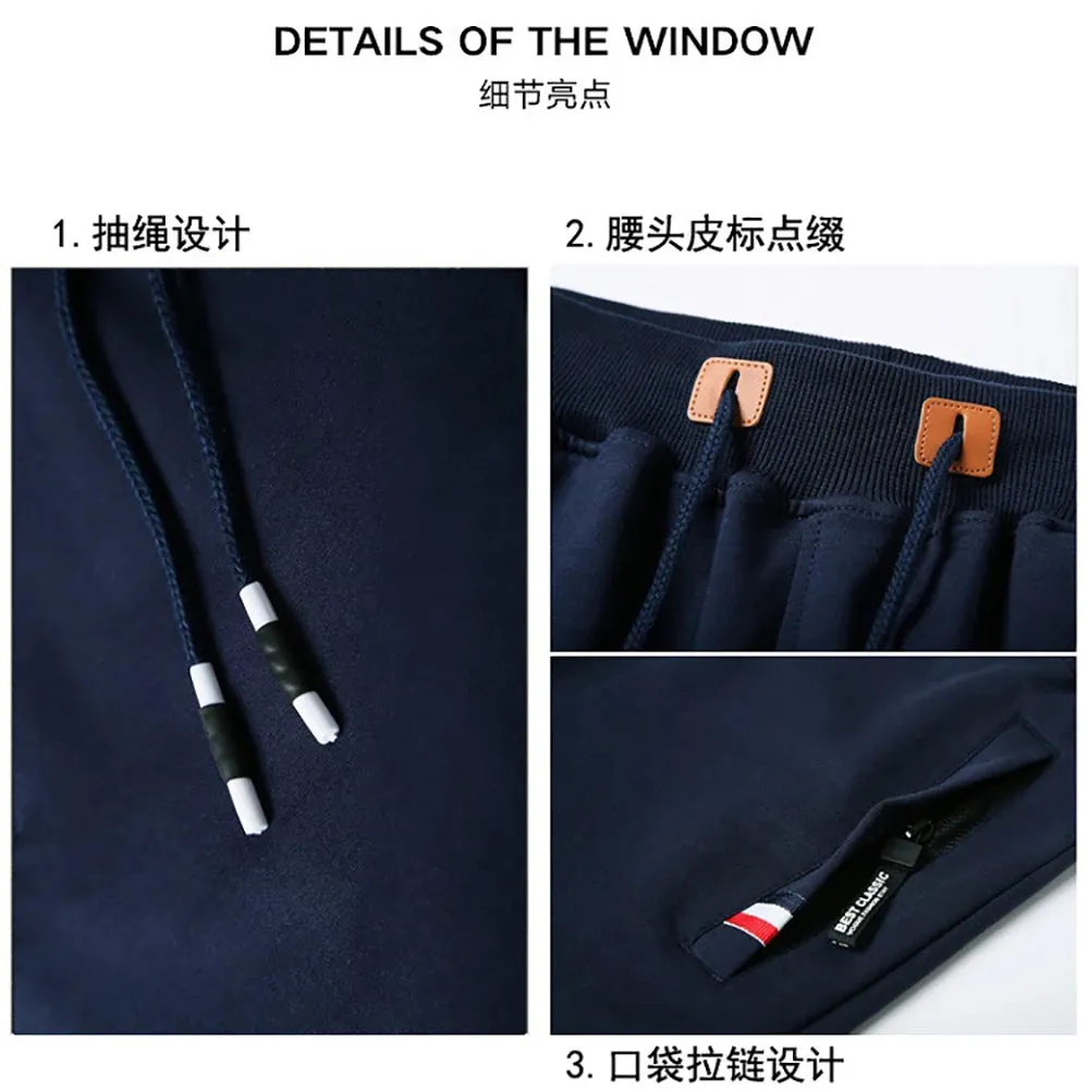 Men's Casual Drawstring Fitness Shorts