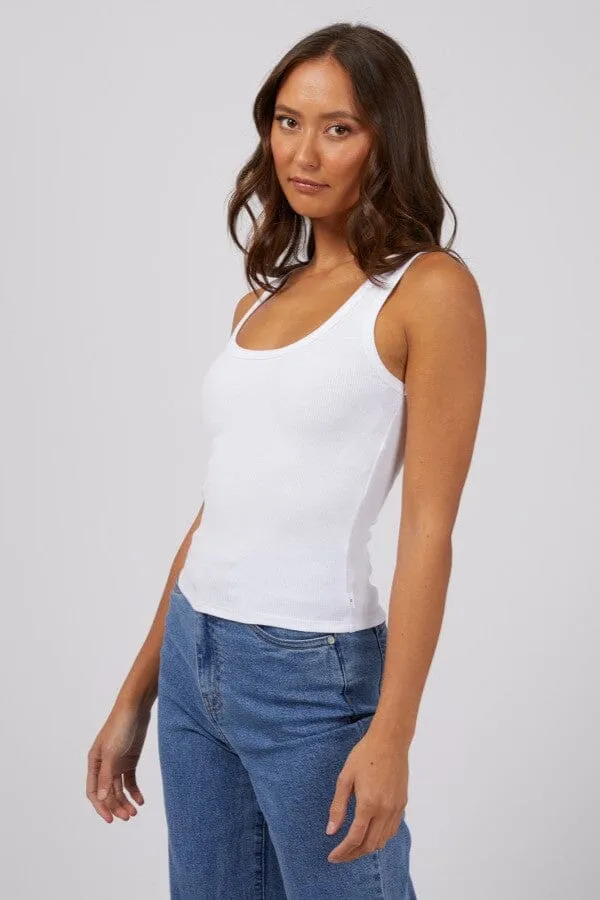 Mia Tank - White