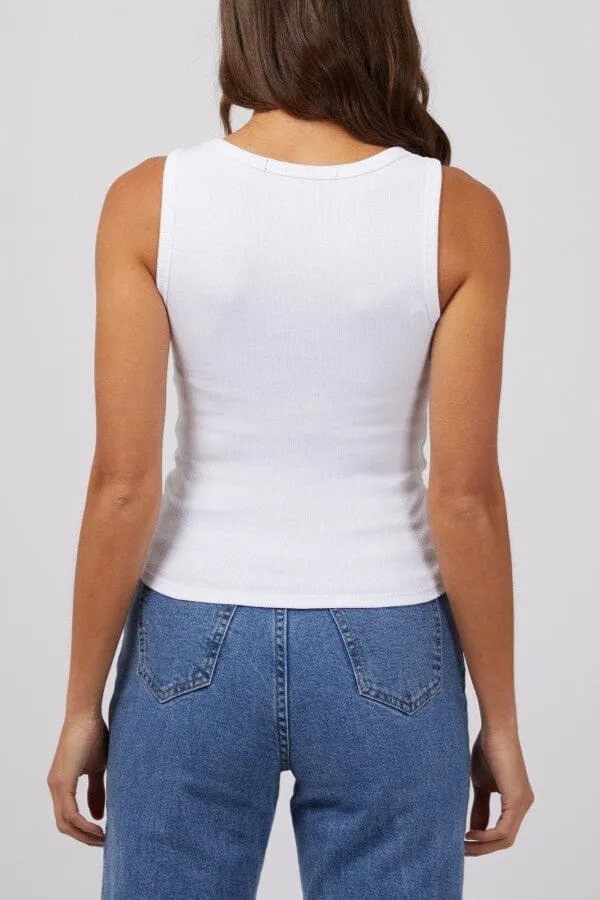 Mia Tank - White