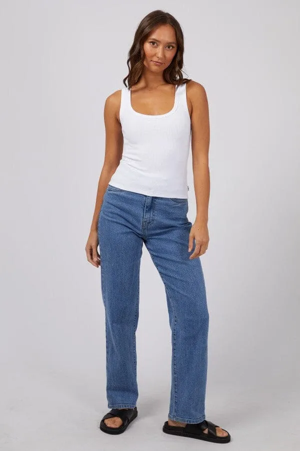 Mia Tank - White