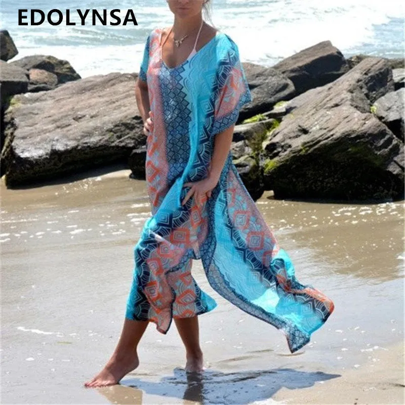 MIAMI BEACH KAFTAN COVER UP