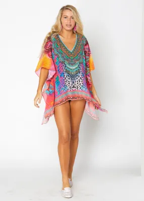 Multicolor kaftan