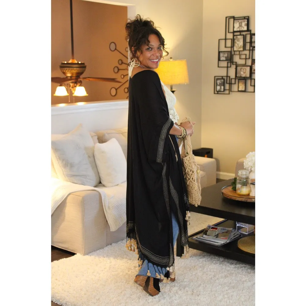 My Desire Tassel Kimono