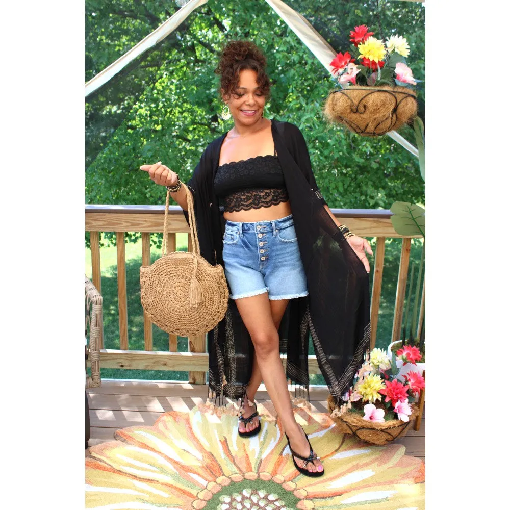 My Desire Tassel Kimono