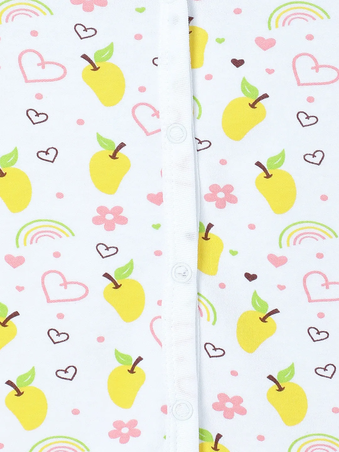 Newborn and Infant Pajama Set Combo of 2: Rainbow Land-Mango Mia