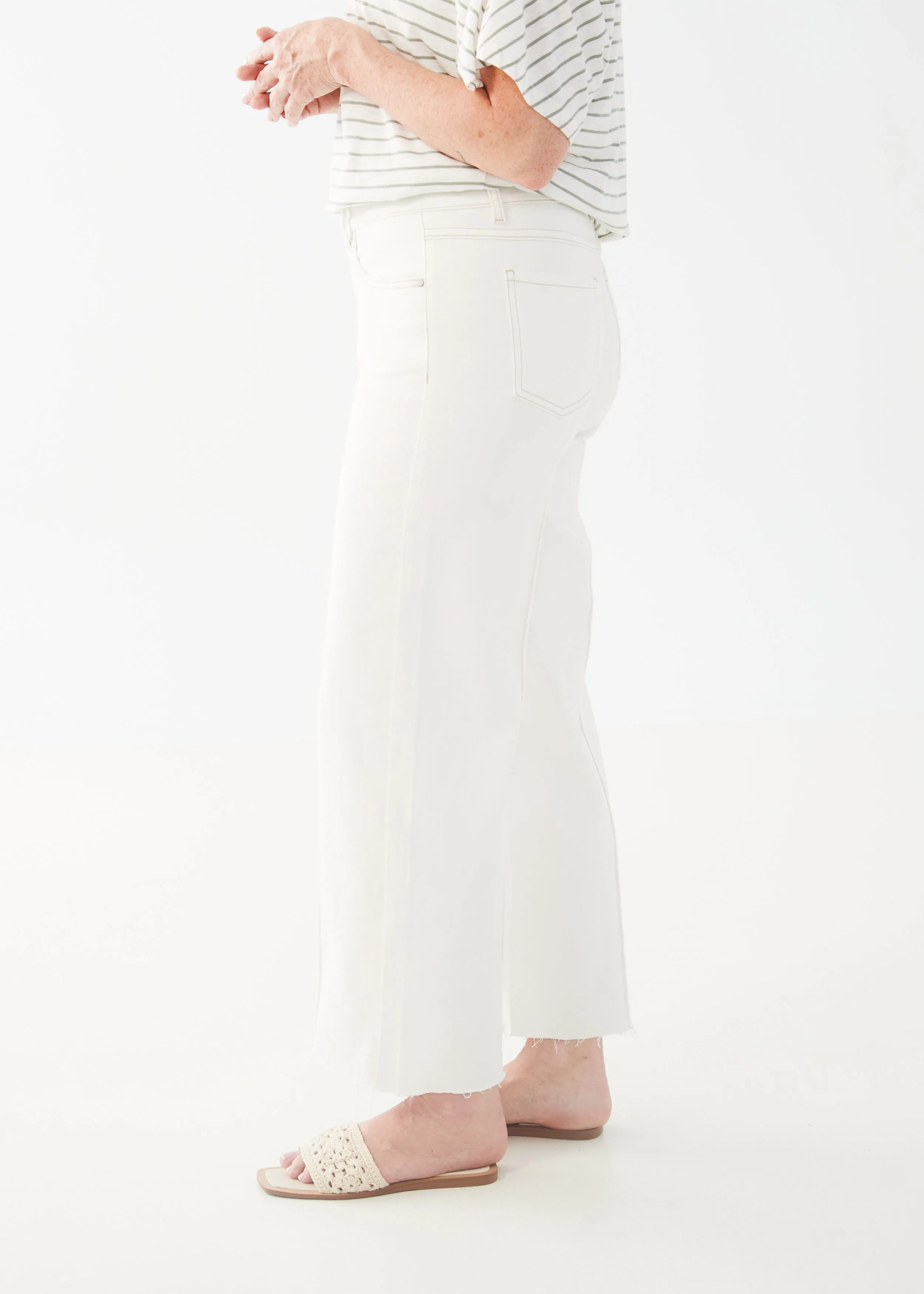 Olivia Wide Leg Ankle Pants