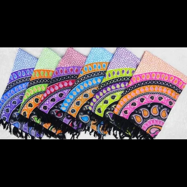 Paisley Mandala Sarongs