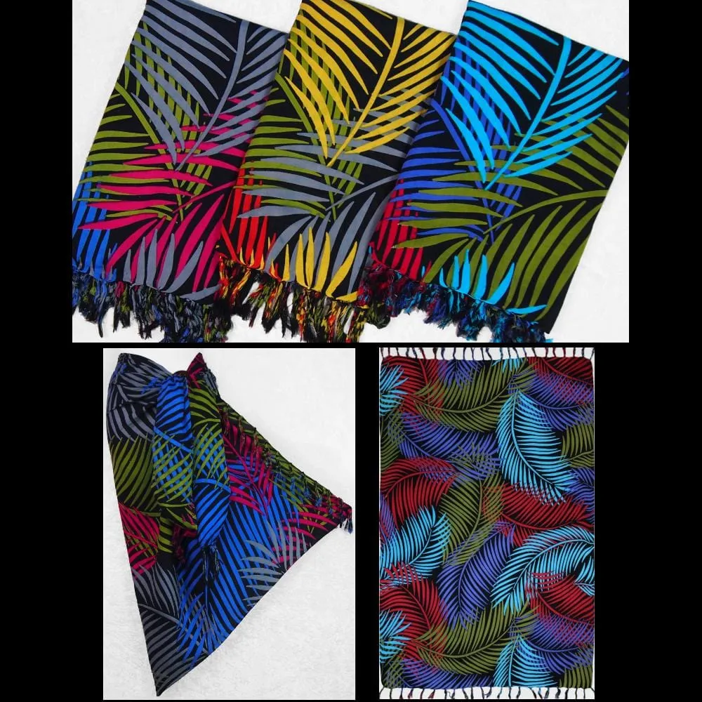 Palm Color Sarongs