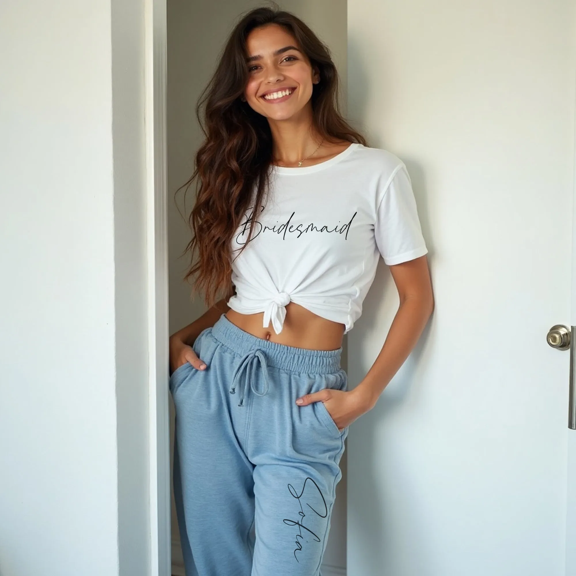 Personalized Bridal Party Loungewear Set