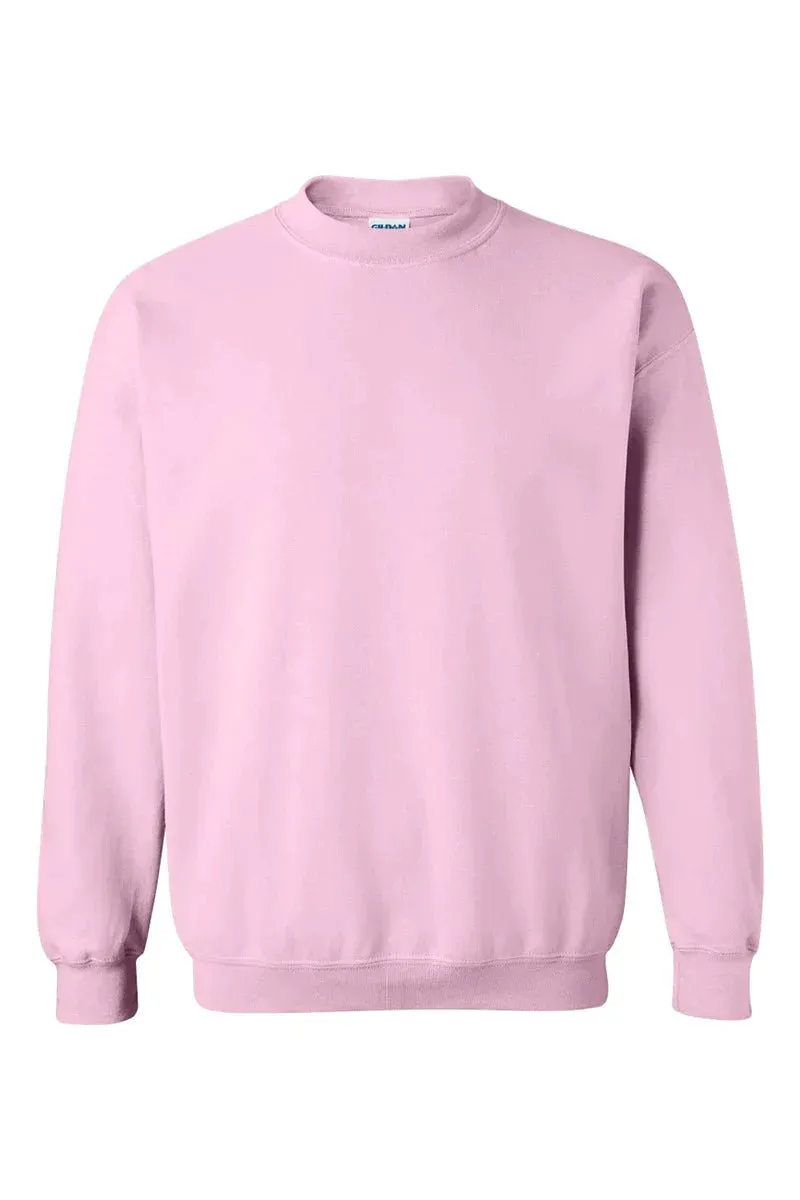 Pink Tackle Cancer Heavy-weight Crew Sweatshirt