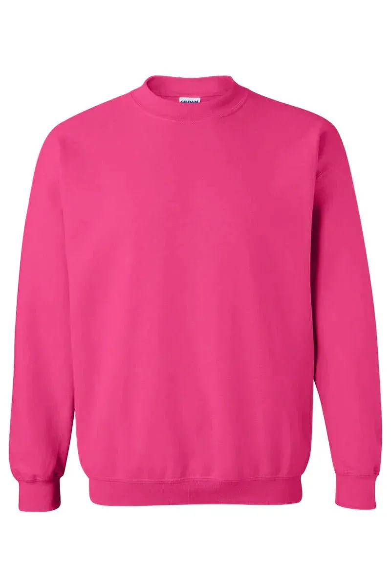 Pink Tackle Cancer Heavy-weight Crew Sweatshirt
