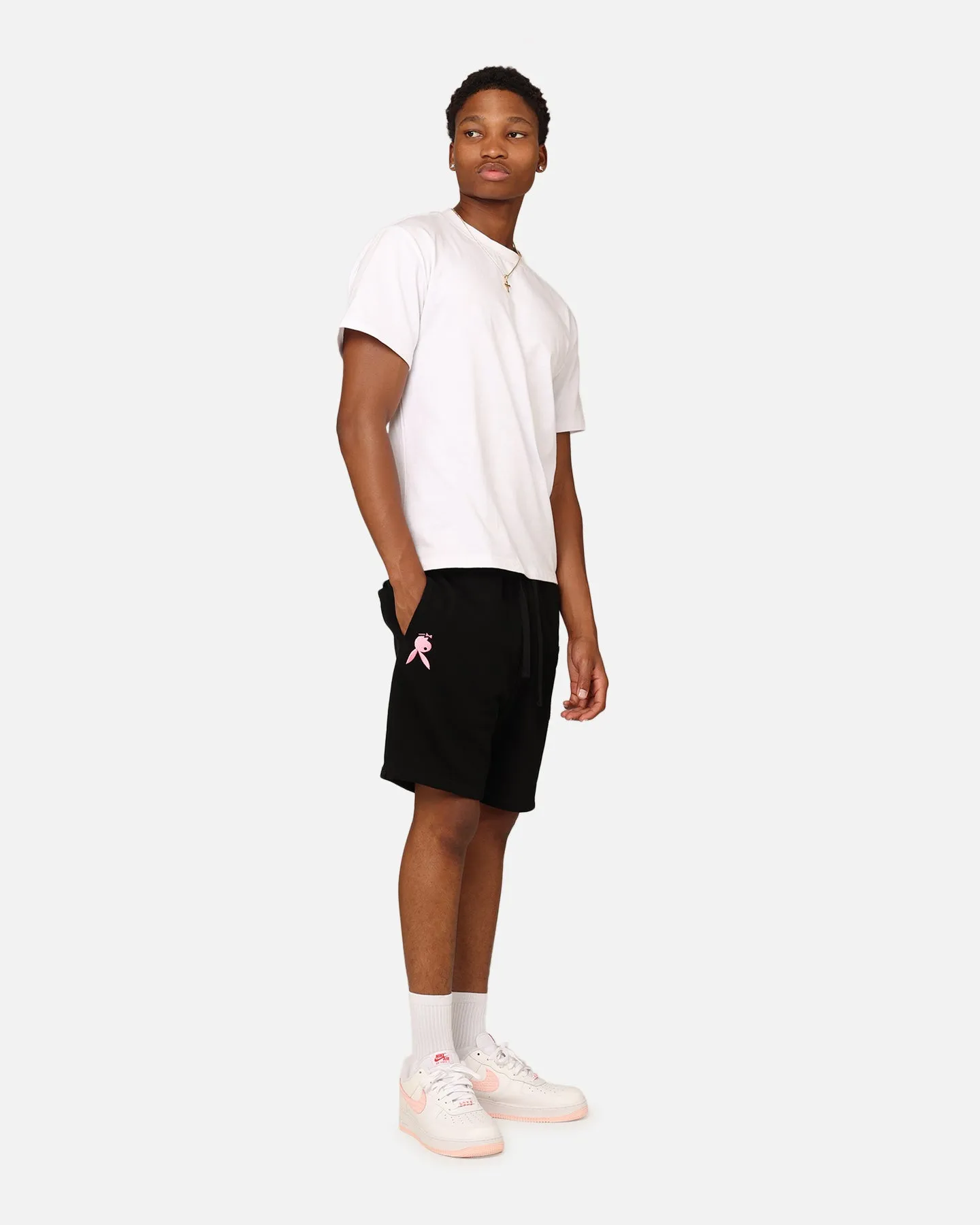 Playboy By Culture Kings Roughboy Shorts Black