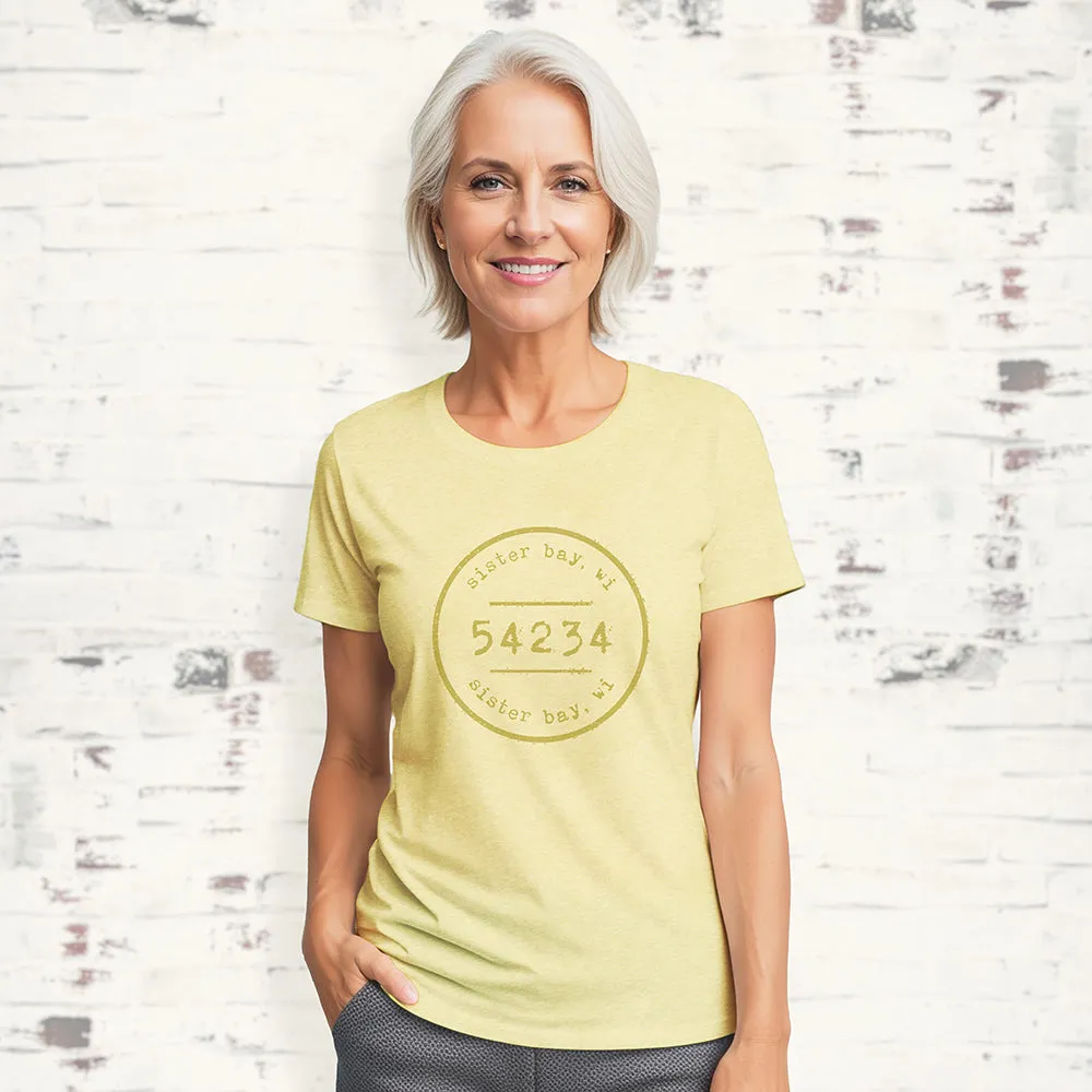 Postmark Stamp City/State/Zip - Custom Women's T-Shirt