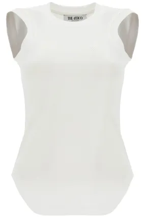 reese fitted tank top 250WCN00003JJJ025AA WHITE