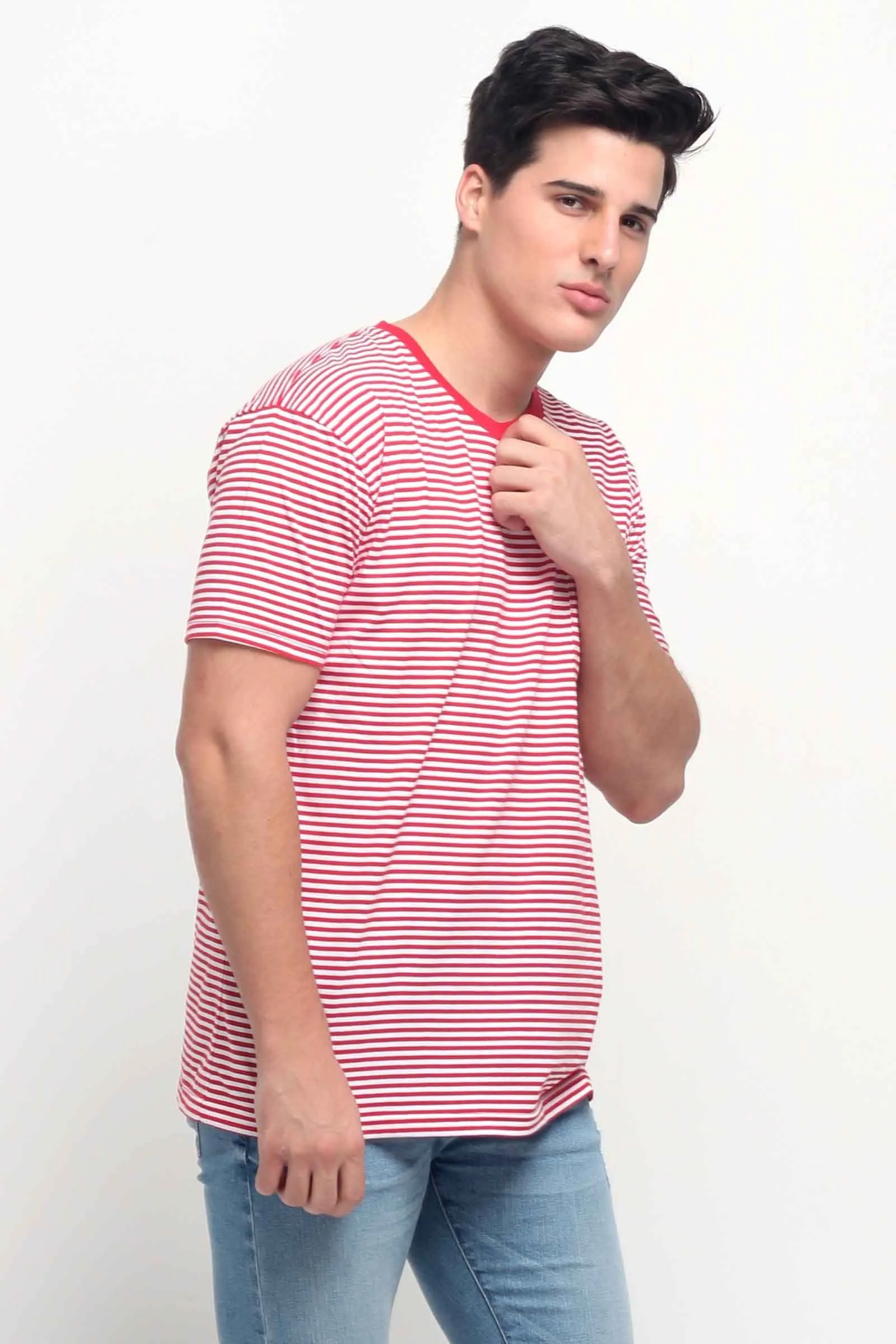 Relaxed Fit Tee With Patch And Pocket Detail