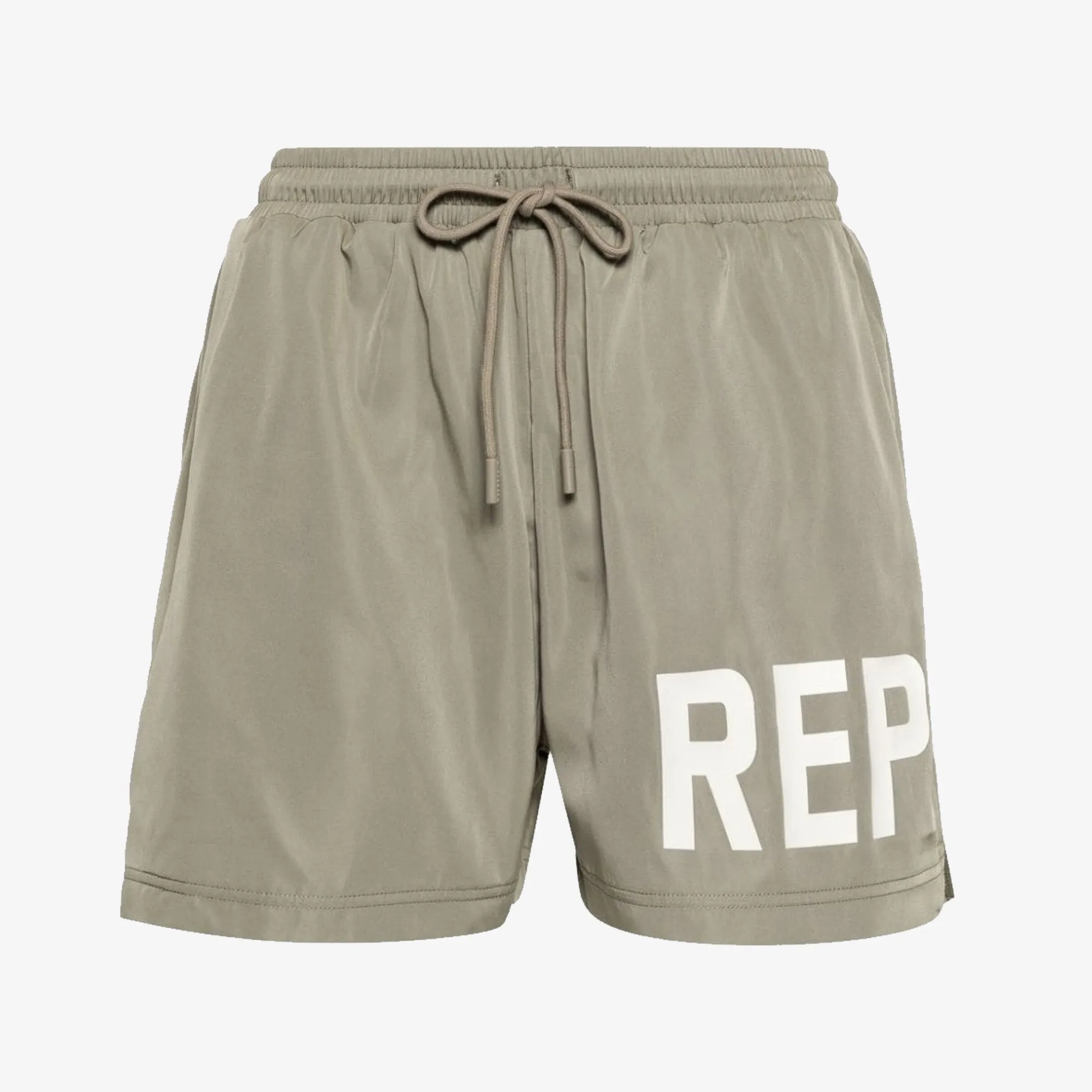 Represent | SWIM SHORTS  { KHAKI