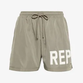 Represent | SWIM SHORTS  { KHAKI