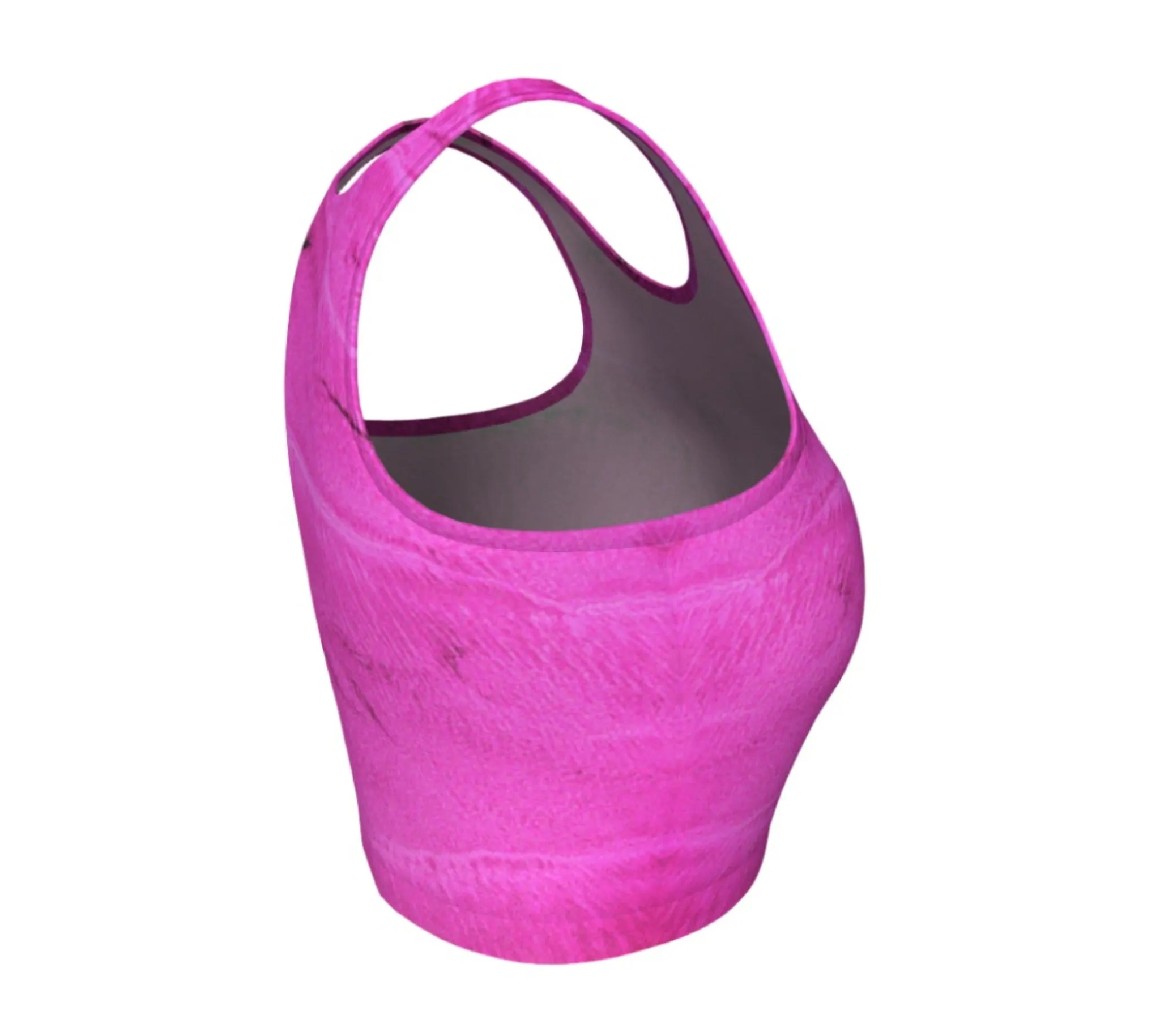 Rosy Beach Bliss Active Crop Top