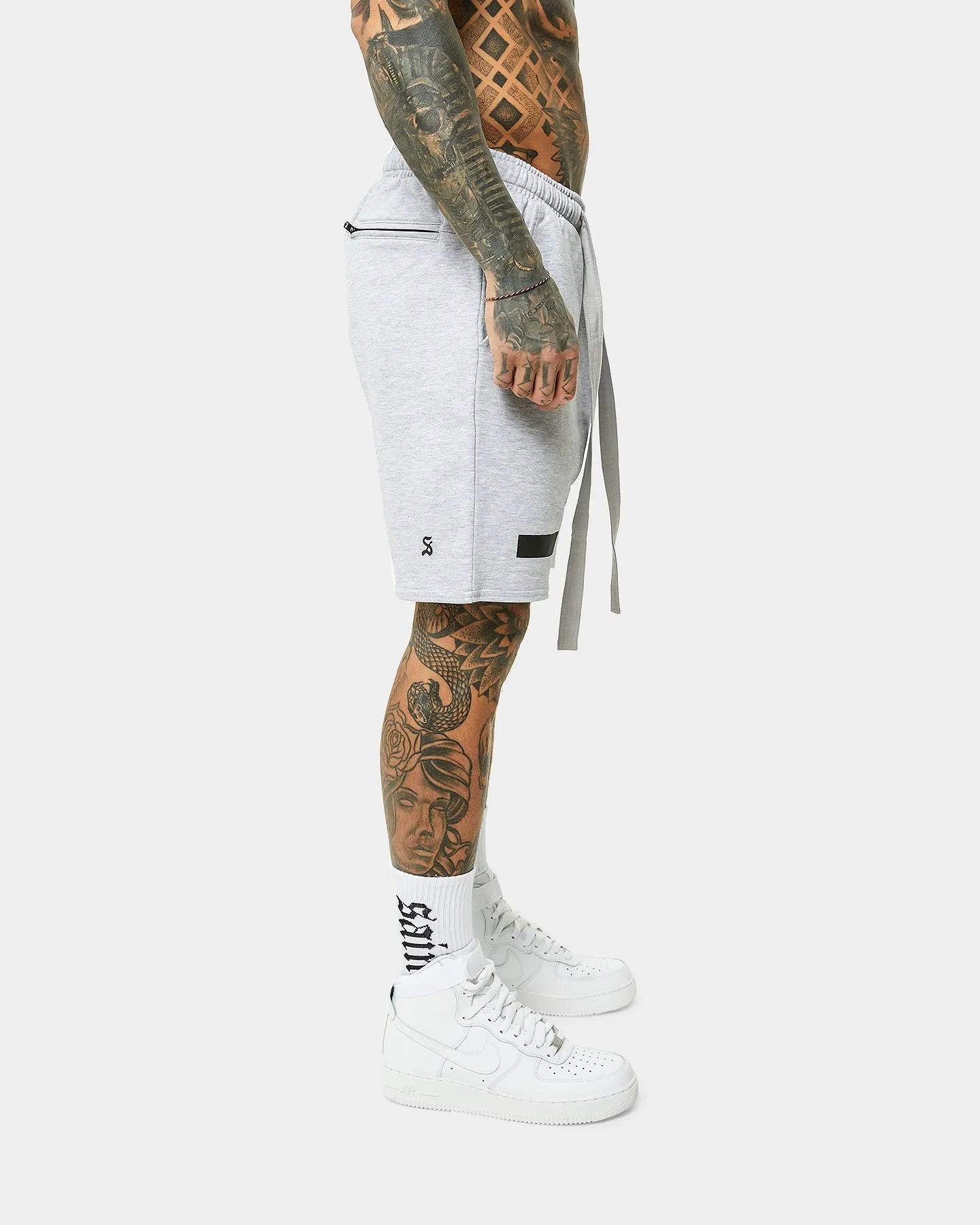 Saint Morta Envogue Street Shorts Light Grey Mela