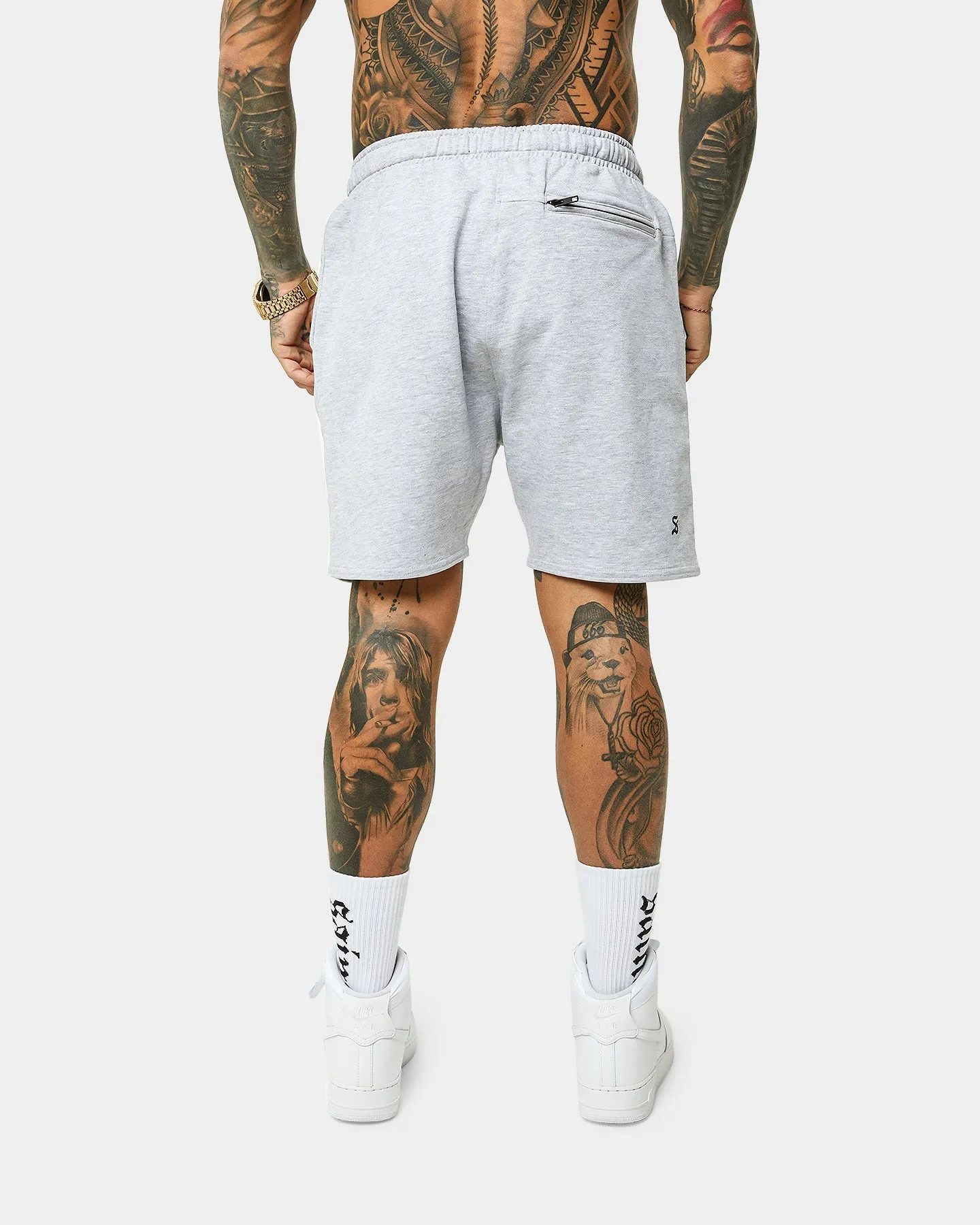 Saint Morta Envogue Street Shorts Light Grey Mela