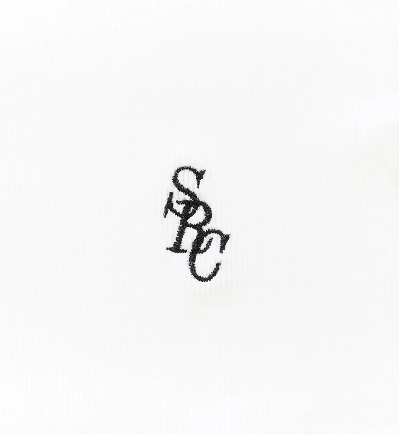 SRC Ribbed Tank Top - White