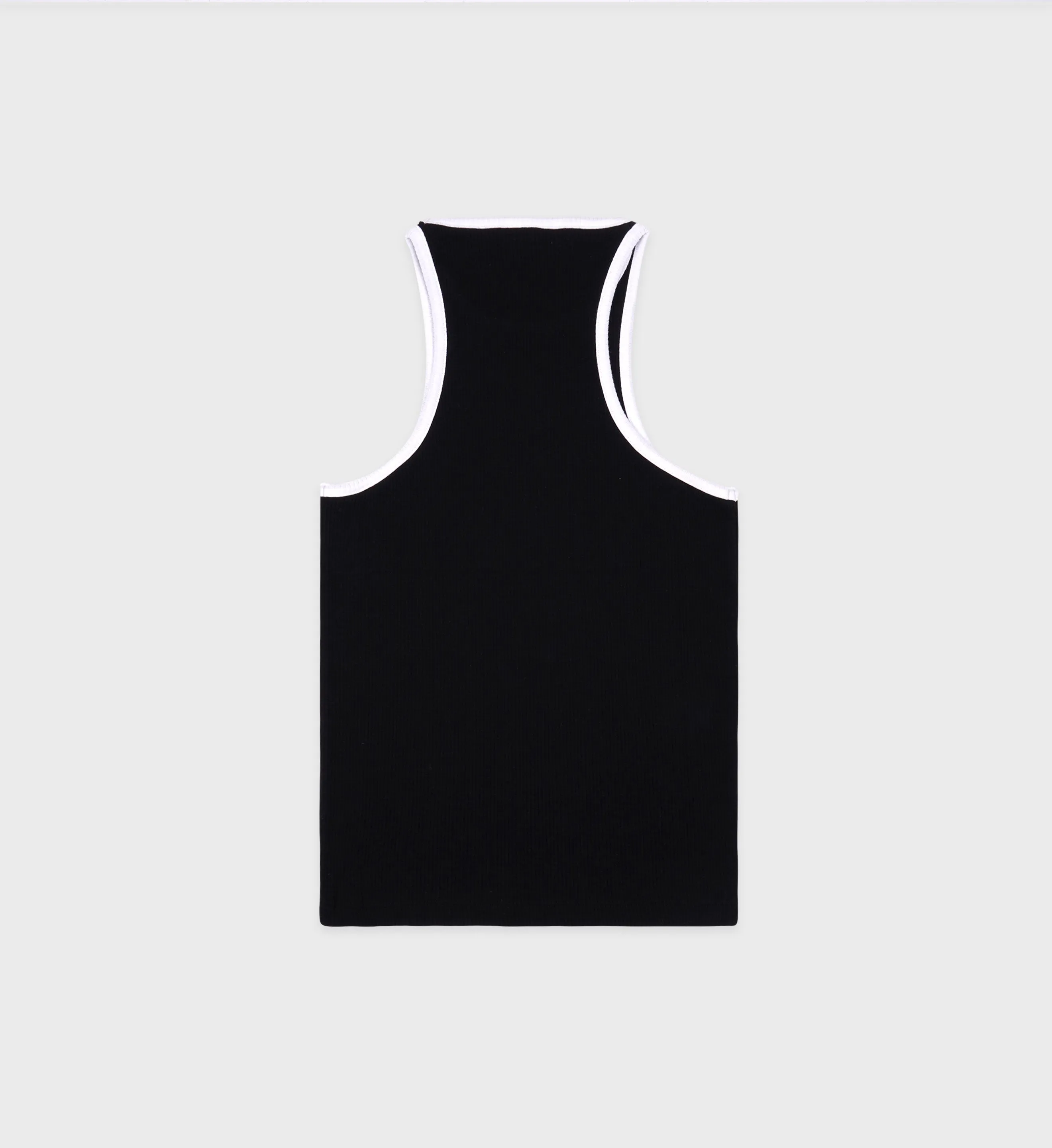 SRHWC Ribbed Tank - Black/White