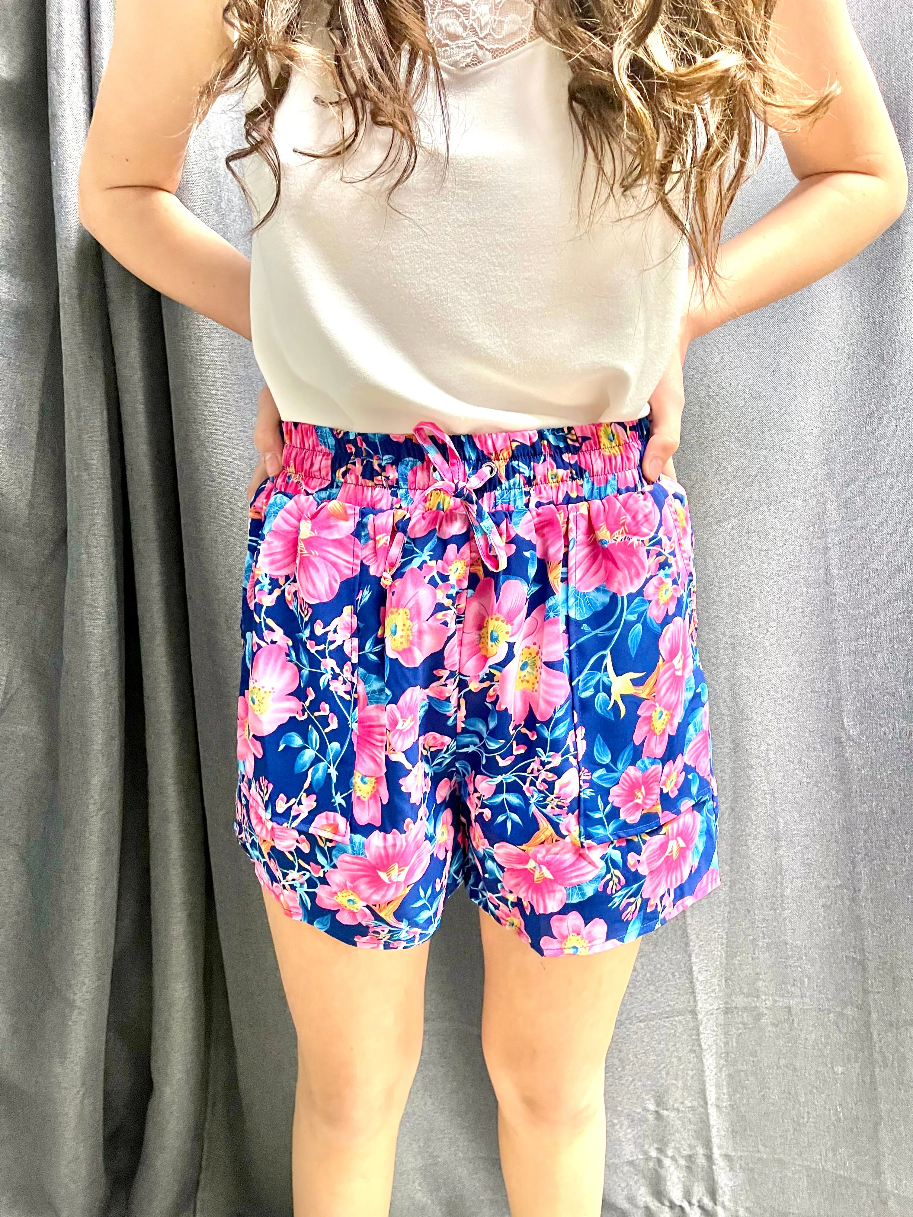 STACCATO- Floral Print Shorts