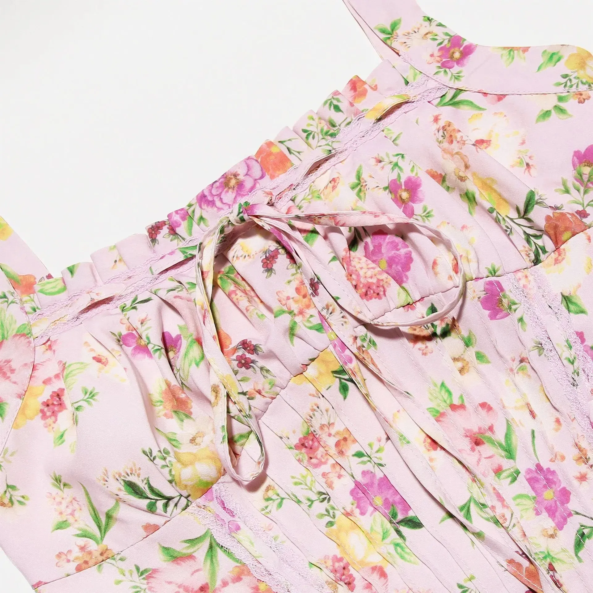 Summer Mini Floral Print Dress